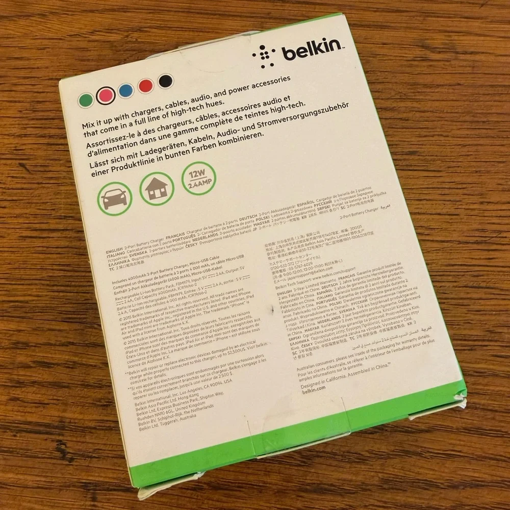 ⬇️ ⭐️ NEW Belkin Mixit Up Power Pack 4000 in Pink